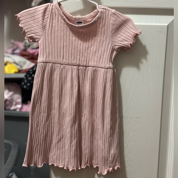 Old Navy Other - Old Navy Pink Ribbed Kids Dress